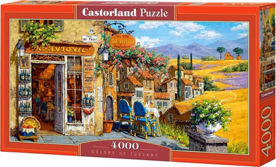 Castorland Couleurs de Toscane – puzzle – 4 000 pièces – finition satinée – ajustement parfait – qualité européenne