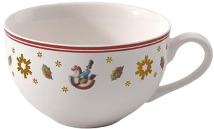 Villeroy boch toy's delight tasse à café Noël - 0,20 litre - rouge blanc