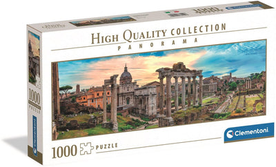 Ty Clementoni Crépuscule sur l'empire éternel - Puzzle panoramique 1000 pièces adultes - Puzzles de collection de haute qualité à partir de 14 ans