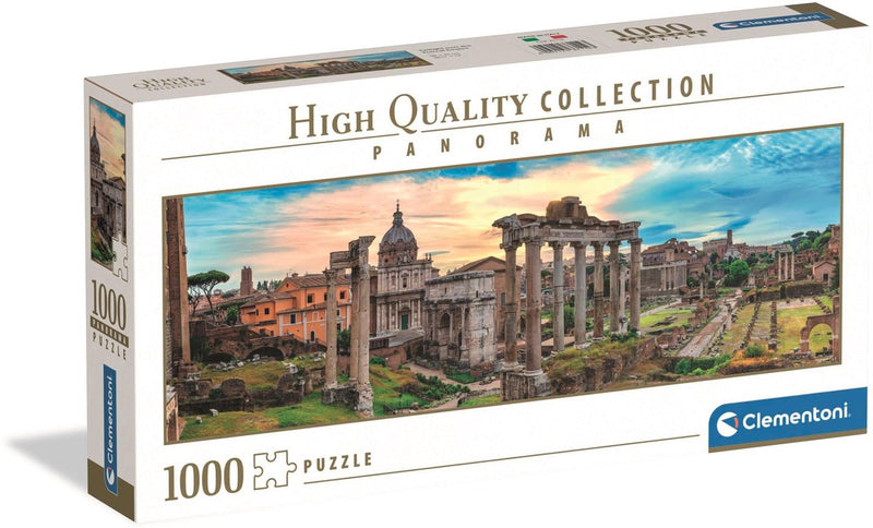 Ty Clementoni Crépuscule sur l'empire éternel - Puzzle panoramique 1000 pièces adultes - Puzzles de collection de haute qualité à partir de 14 ans