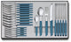 Victorinox service de couverts Swiss modern - 24 pièces - bleu pastel - acier inoxydable pp