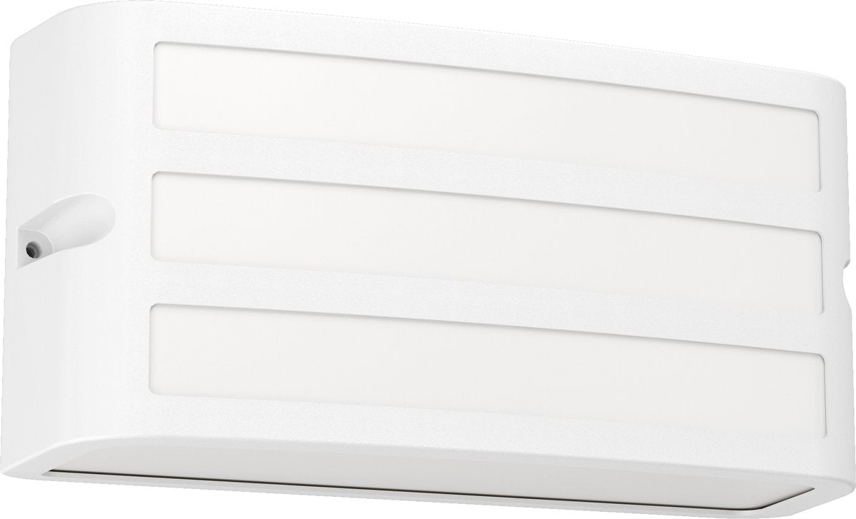 Applique d'extérieur Eglo camarda - e27 - 22 cm - blanche