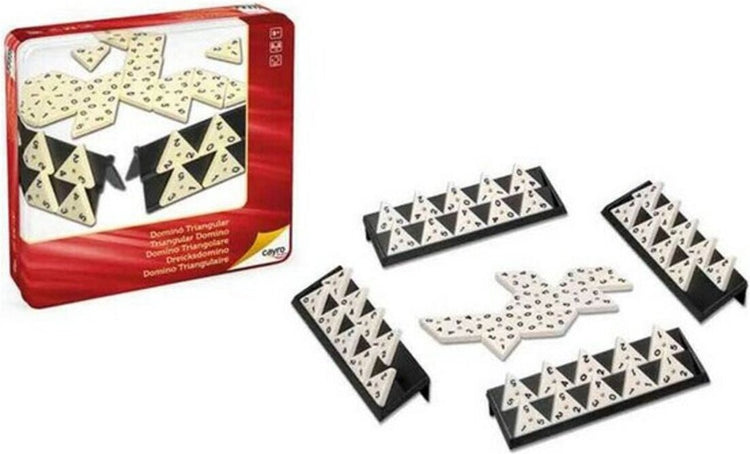 Geronimo games cayro - domino triangulaire - jeu d'adresse jeu de réflexion - 2-4 joueurs - à partir de 8 ans
