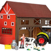 TOI-TOYS ACKERS VILLE FERME AVEC LEUR TRACTOR LEUR ET LE SON PLAY SET, 12DLG.