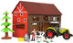 TOI-TOYS ACKERS VILLE FERME AVEC LEUR TRACTOR LEUR ET LE SON PLAY SET, 12DLG.