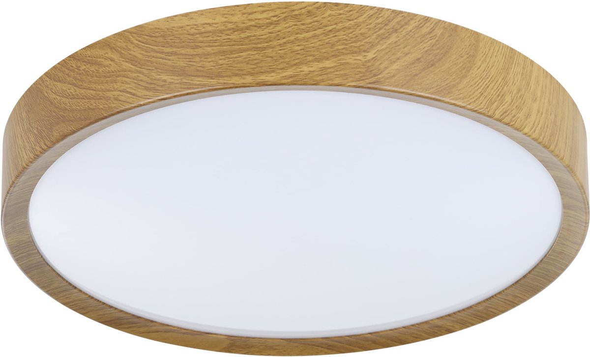 Plafonnier Eglo musurita / LED - ø 34 cm - marron