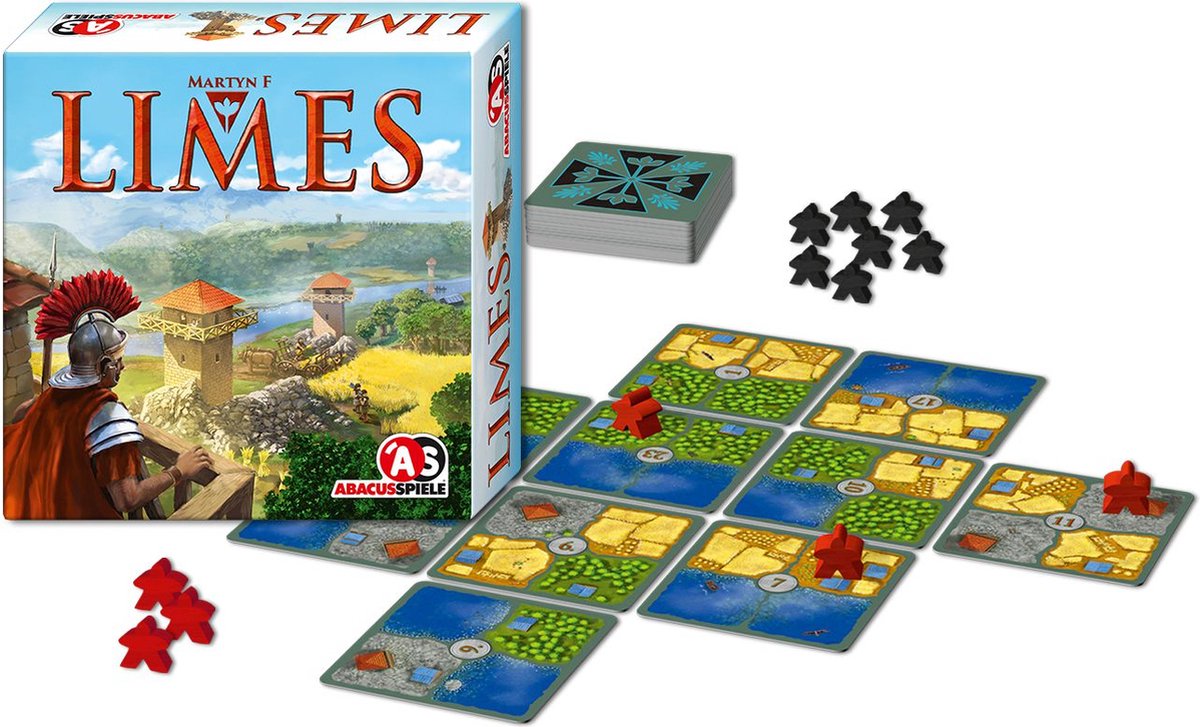 Hot Games Jeu de pose de cartes Limes - Jeu de boulier