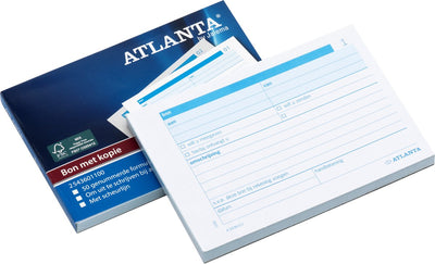 Carnets de coupons Atlanta by Jalema numérotés de 1 à 50, 50 pages