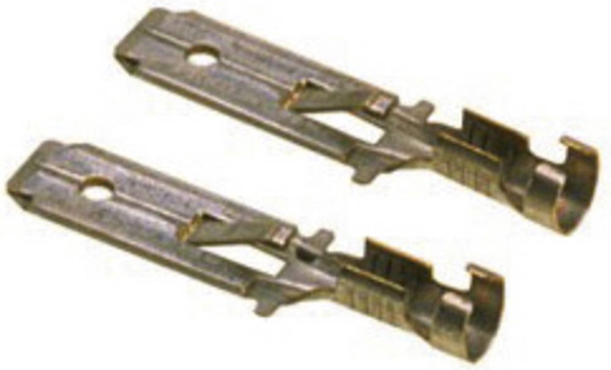 Lapp 63501020 fiche plate (mâle) largeur d'insertion : 6,3 mm épaisseur d'insertion : 0,8 mm 180 ° métal non isolé 100 pièce(s)