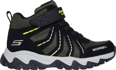 Skechers robuste ranger - bottes de randonnée pour garçons storm trail - noir