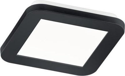 Rl live your light reality camillus - plafonnier - salle de bain - noir - step dim - 17cm