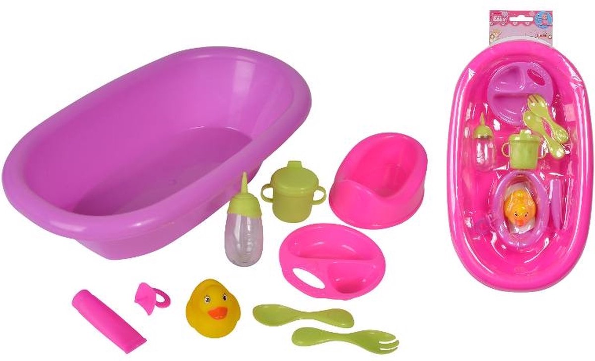 Nouveau-né bébé Dollbad avec accessoires