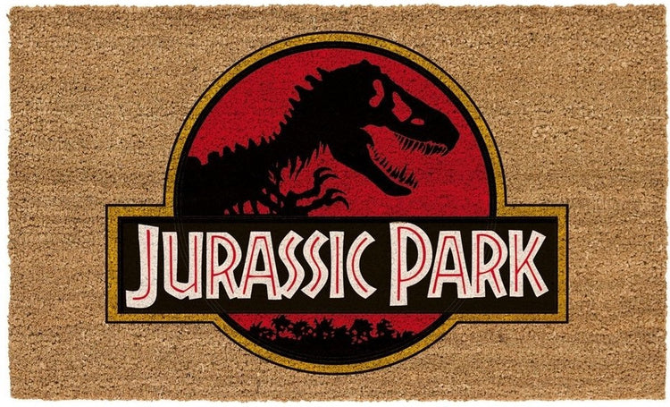 SD toys Jurassic Park paillasson logo 60 x 40 cm marron