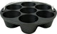 Moule à muffins d'extérieur Valhal - fonte - 22 cm, avec poignée - convient au faitout - vh.muffin