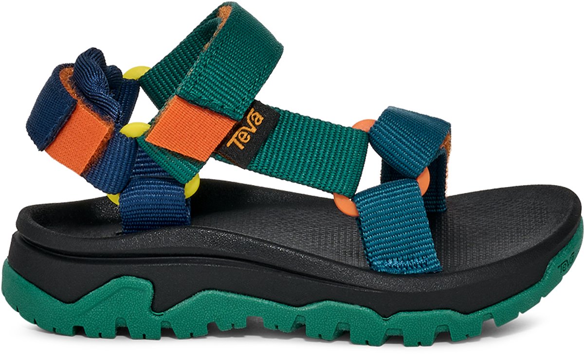 Sandales unisexes Teva T Hurricane XLT Jr - bleu corail multi