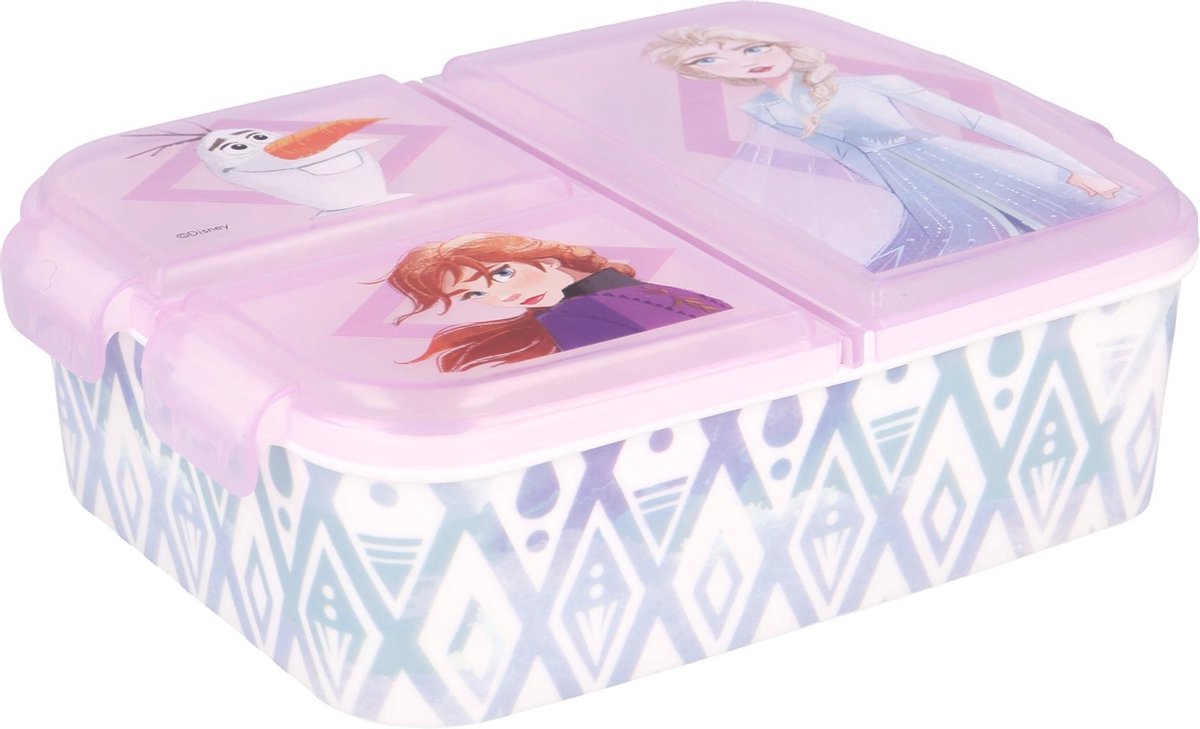Boîte à pain multi-compartiments congelés Stor Disney (18 cm x 13 cm x 6 cm)