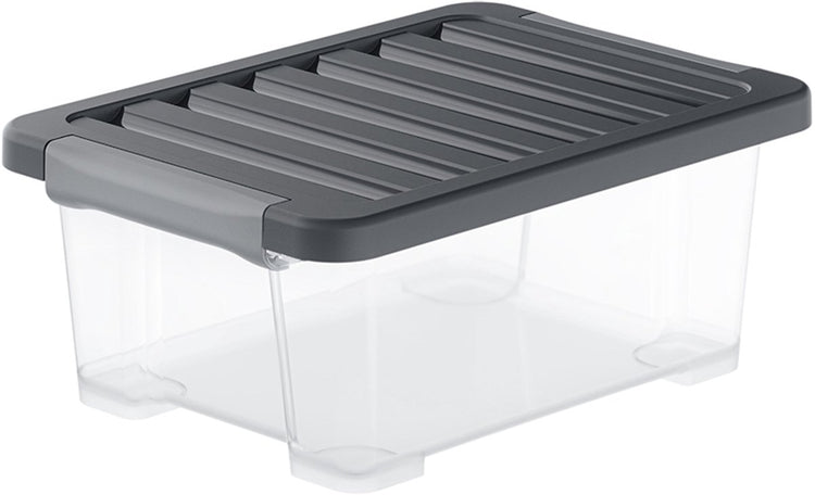 Boîte de rangement Rotho core plus - lot de 4 - empilable - 11 litres