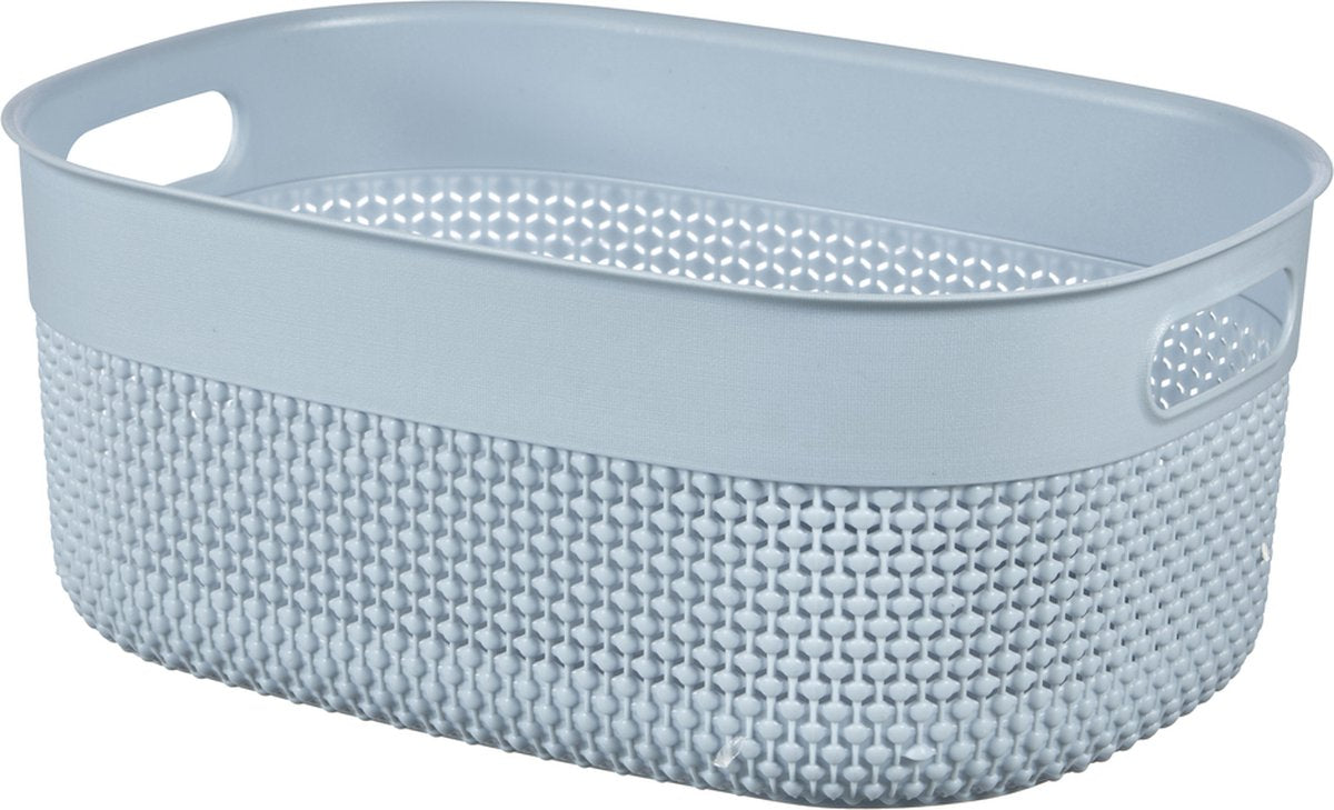 Curver panier filo m - 12l - bleu pierre