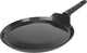 Poêle à crêpes Cosy Trendy entièrement noire - ø 24 cm x 1,8 cm - sans PFA - poêle à induction - passe au lave-vaisselle - chauffage rapide - poignées froides - sans couvercle - noir