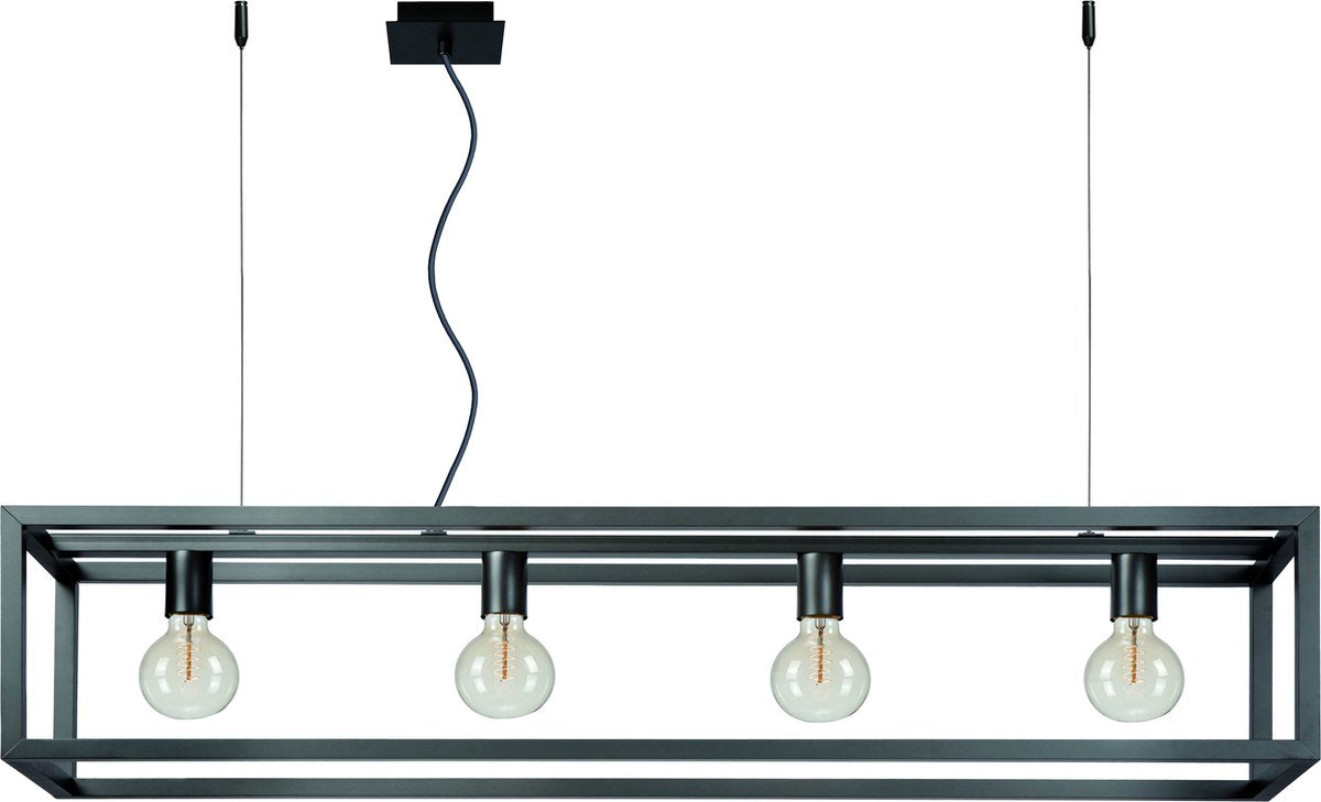 Lucide oris - suspension - 4xe27 - fer gris