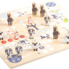 Collection 4in1 de petits pieds en bois 4in1