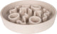 Mangeoire lente en bambou District 70 - gamelle anti-gobble élégante pour chat - merengue - ø13 cm - merengue ø13 cm