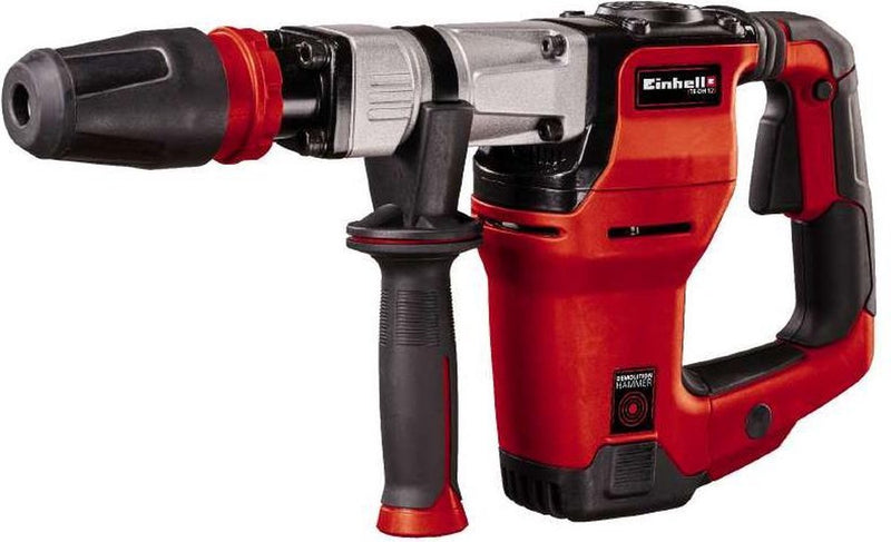 Marteau de démolition électrique Einhell te-dh 12 - 1050 w - 12 ans - sds-max - incl. pointe et burin plat - incl. mallette de transport et de rangement