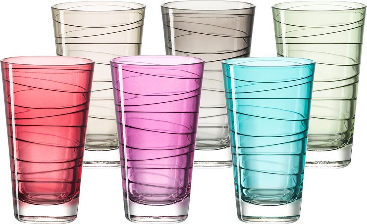 Leonardo vario ld verre assorti 280 ml - set 6