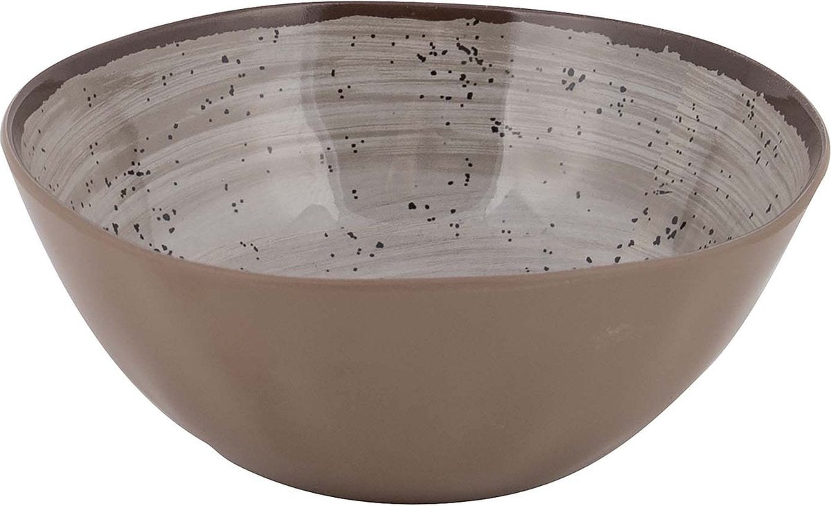 Bo-camp - bol - halo - 4 pièces - mélamine - beige
