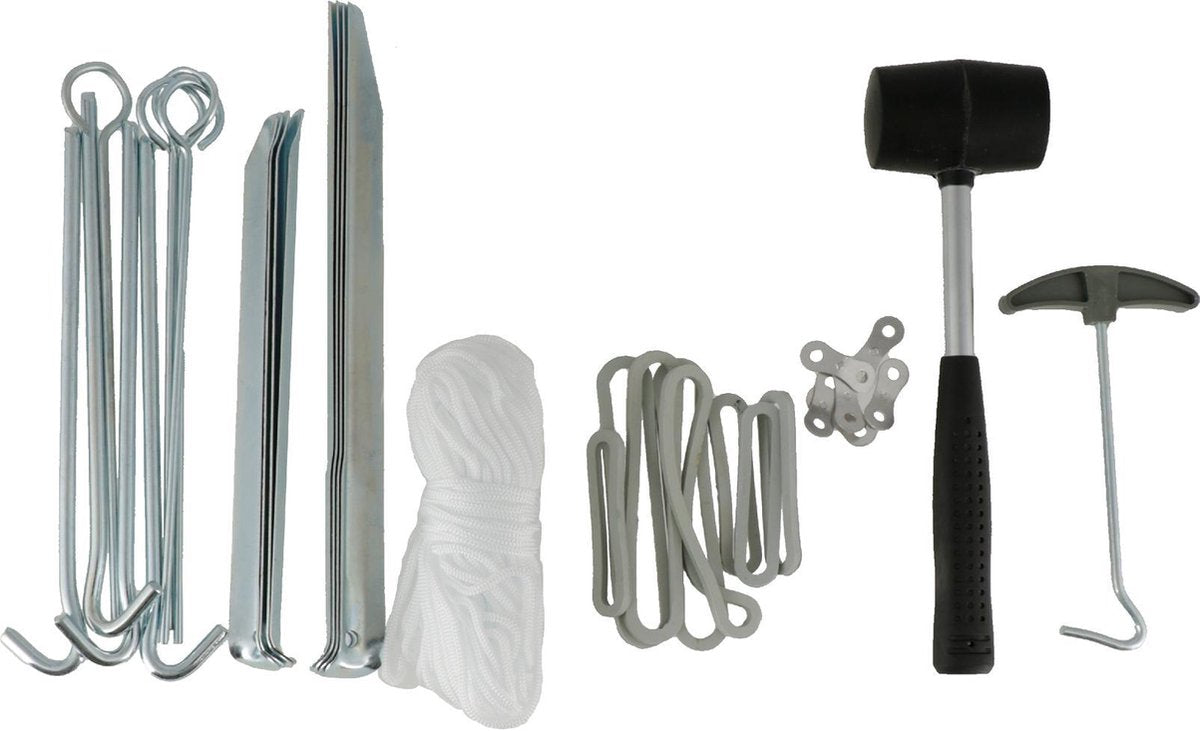 Ensemble d'accessoires pour tente Travellife - 34 pièces