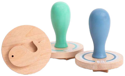 Sand Tampon Formes de bois 3 pièces BS Toys