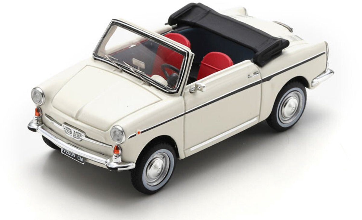 Schuco autobianchi cabriolet 1962, blanc