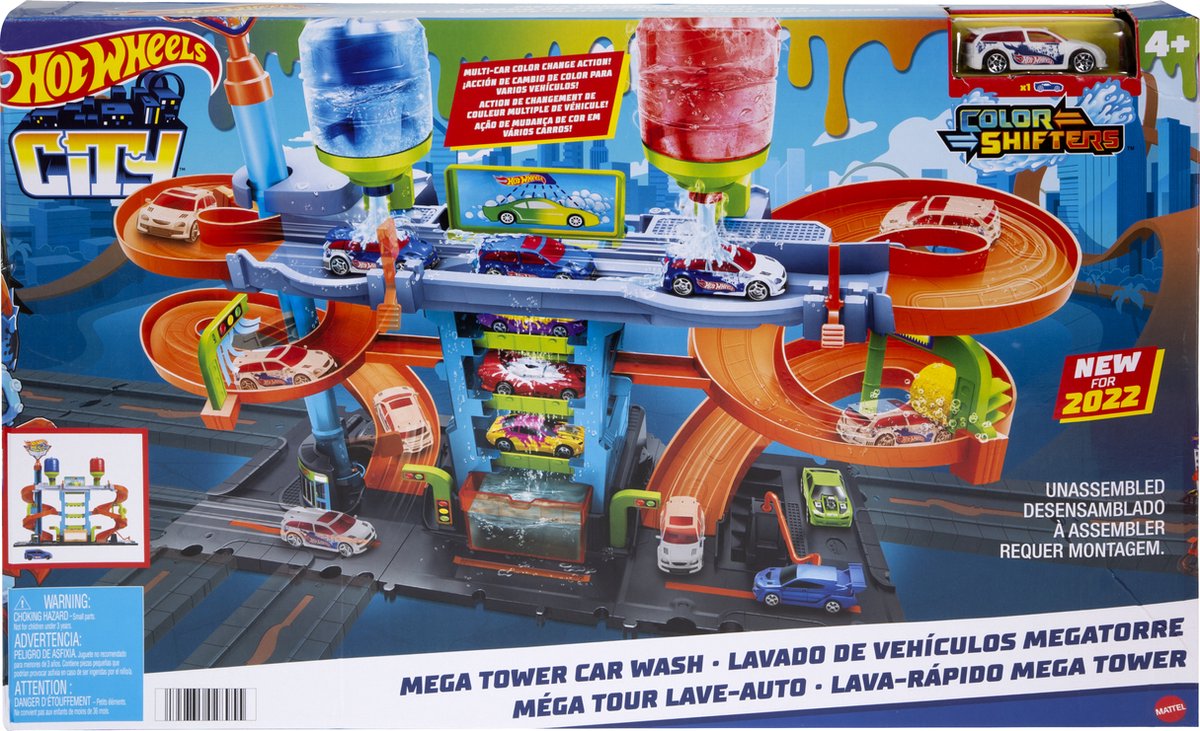 Lave-auto Hot Wheels City Mega Tower