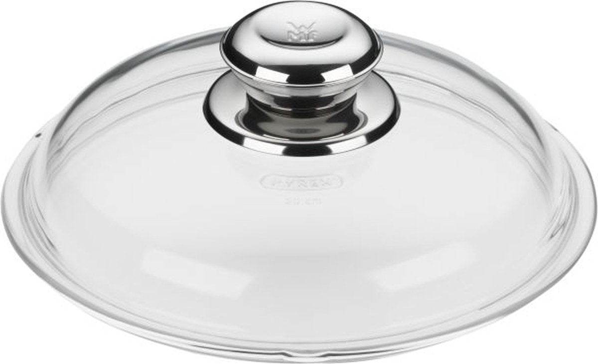 Couvercle de poêle en verre WMF - ø 20 cm - résistant à la chaleur - adapté aux poêles à frire