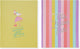 Carnets Kangaro - beach happy - a5 - ligne - 4 pièces - k-pm310001