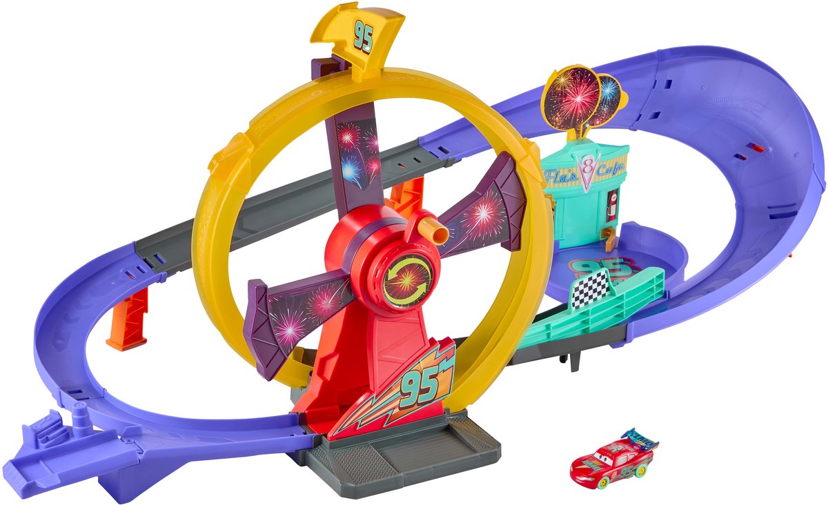 Mattel Disney et Pixar Cars font la course pour célébrer Lightning McQueen avec un ensemble de jeu de piste de course festif