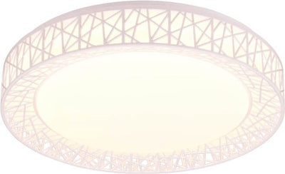 Rl live your light Reality Cluster - plafonnier - blanc - incl. 1x SMD 40w - variateur intégré - lampe de nuit - fonction mémoire