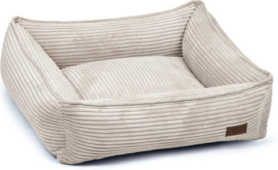 Designed by lotte ribbed - lit pour chien - gris clair - 65x60x20 cm