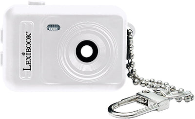 Lexibook porte-clés appareil photo numérique miniature blanc avec mémoire flash intégrée