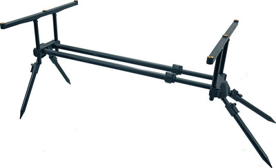 Soul Steth Rod Pod 3 cannes - Rod Pod réglable avec buzz bars (50 cm) et sac de transport