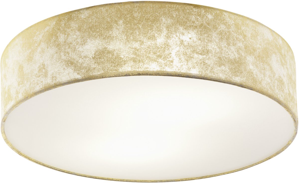 Plafonnier Eglo viserbella - e27 - ø 38 cm - champagne|or