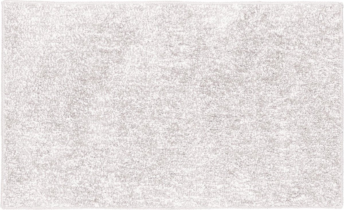 Tapis de bain taches de phoque 50x80 cm - polyester - gris