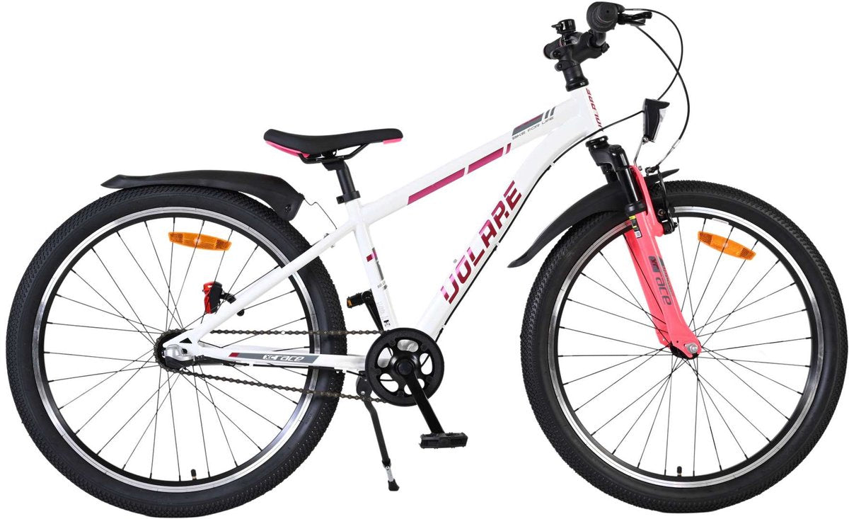 Vélo enfant Volare xc race - 24 pouces - nexus 3 - blanc rose