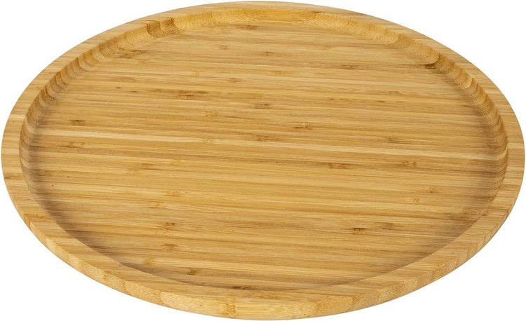 Bo-camp - plaque de base - ø 33 cm - bambou - 2 pièces