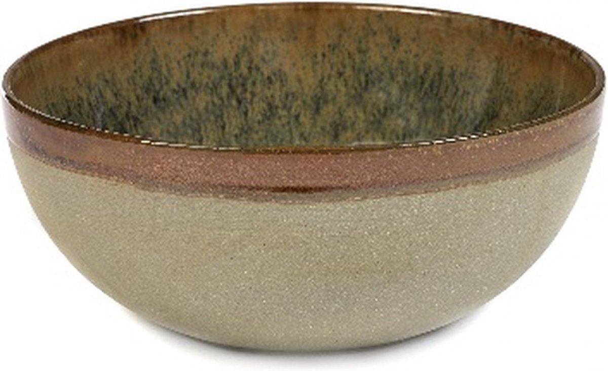 Serax - surface sergio herman - bol de service - gris indi - 23 ø
