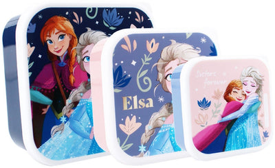 Boîte à collations glacées et boîte à fruits Vadobag bleu et rose - 3en1
