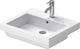 Duravit vero - lavabo à encastrer 55x47x18 cm, 1 trou pour robinetterie, blanc alpin 0315550000