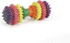 Beeztees haltère soins dentaires - jouet pour chien - caoutchouc - 14x6x6 cm