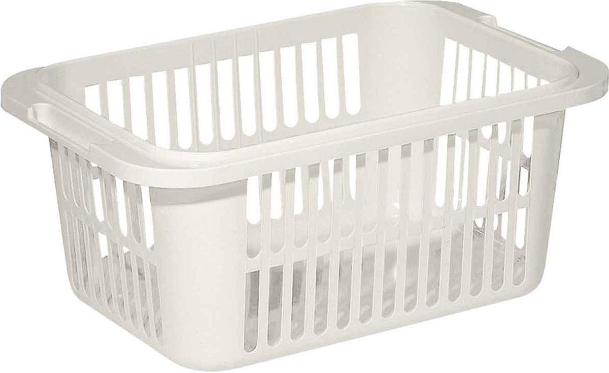 Curver allibert panier à linge 30 litres jargon cassé avec