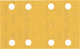 Bosch 10x papier abrasif expert c470 à 8 trous pour ponceuse orbitale...